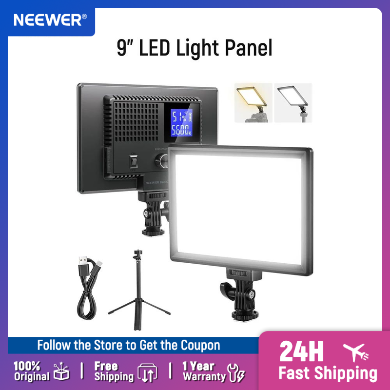 Photography Lighting Basics - Panel Lampu LED NEEWER Basics 9