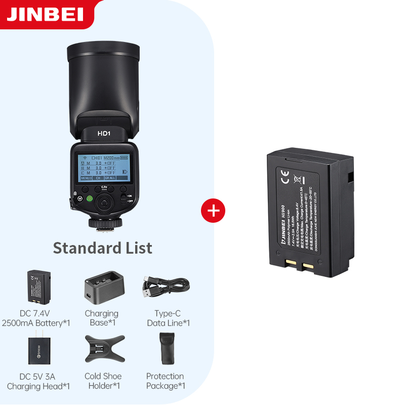 Photography With Lighting - JINBEI HD-1 Round-head HSS Speedlite Lampu