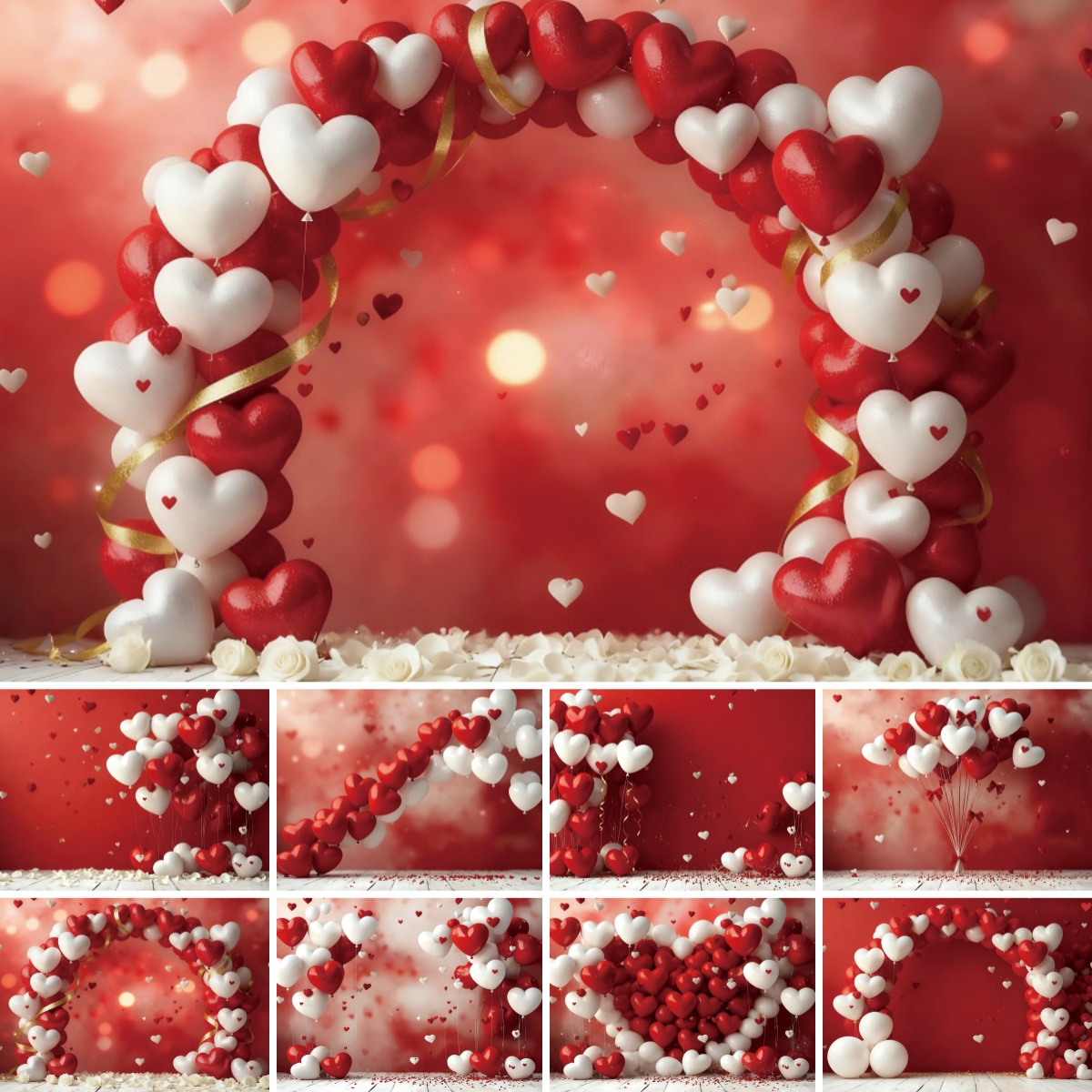 Photography Lighting White Background - Latar Belakang Hari Valentine 14 Februari