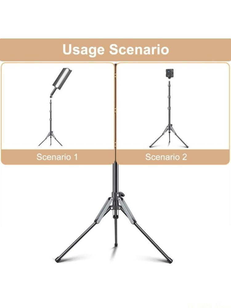 Photography And Videography Lighting - Konstruksi Aluminium Tripod Fotografi E56B untuk