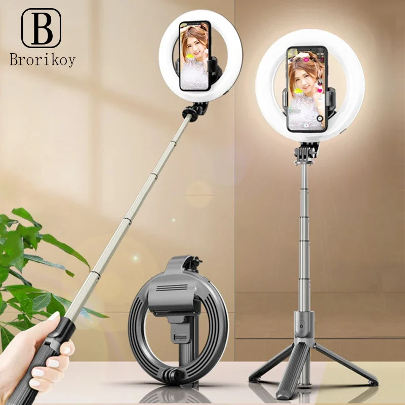 Photography Lighting Stick - Tongkat Selfie Bluetooth Nirkabel 4 In