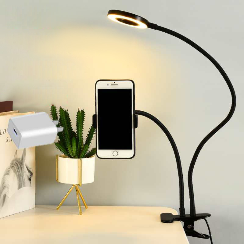 Photography Lighting Tent - Dudukan Ponsel Fleksibel Universal dengan Lampu