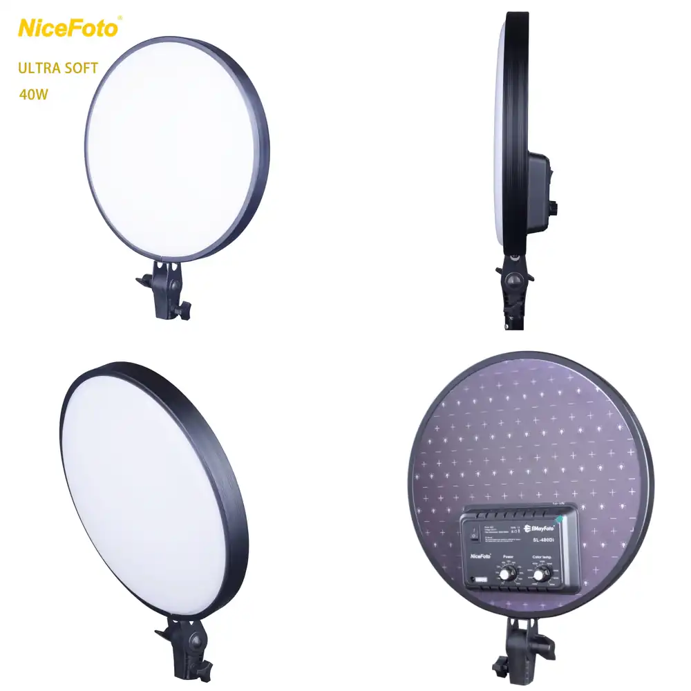 Photography And Videography Lighting - NiceFoto-480DI Bi-color 40W Cahaya Biru Rendah