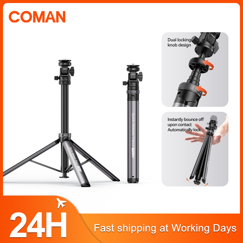 Photography Lighting Softbox - Statif Lampu COMAN MT68 One Click