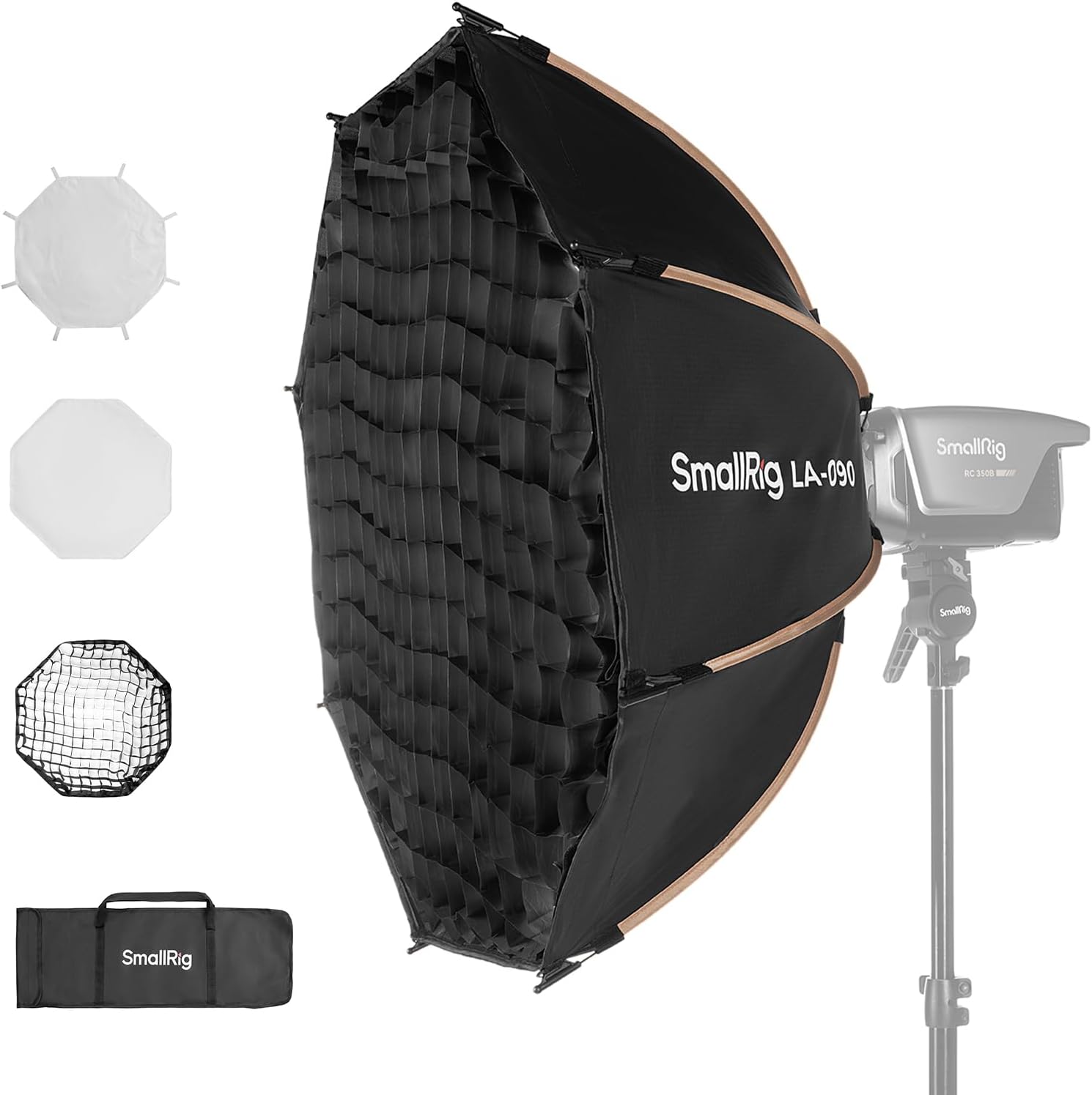Photography Lighting Softbox - Kit Pencahayaan Fotografi Softbox Oktagon 35-Inci