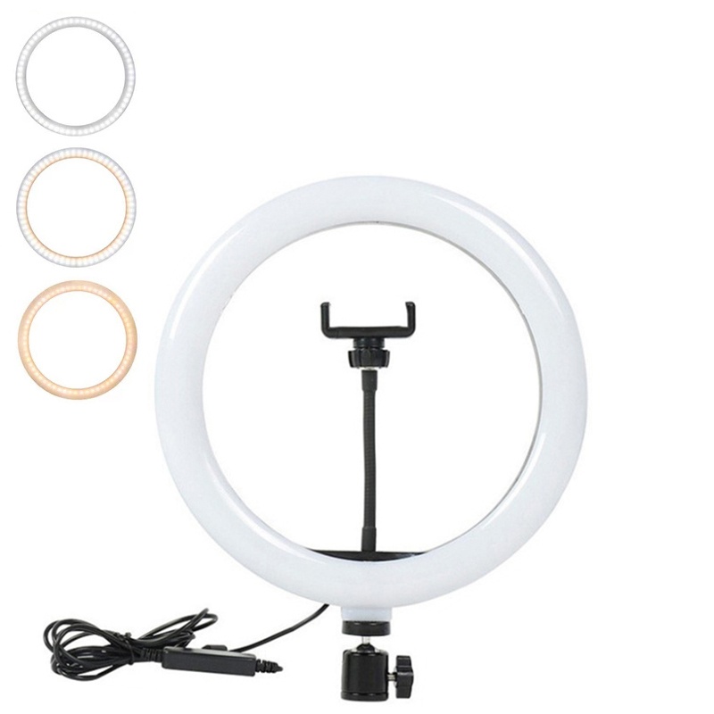 Photography Lighting Tent - Lampu Video 16/26/33cm Selfie Ring LED