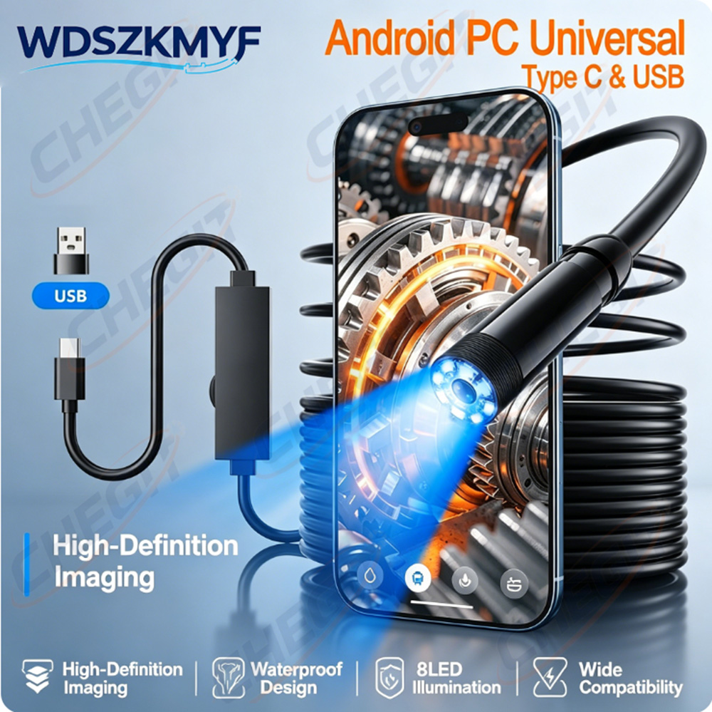 Photography Lighting Diagram - Endoskopi USB Baru untuk Ponsel Android