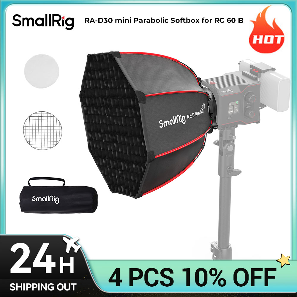 Photography Lighting Softbox - SmallRig RC 60B COB Mini parabola
