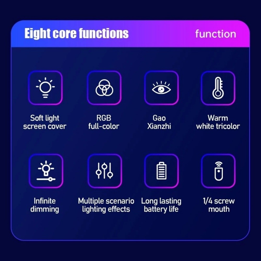 Photography Lighting Stick - Lampu LED RGB Genggam Warna-warni USB