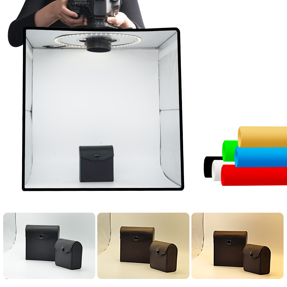 Photography Lighting Tent - Lightdow Kotak Lampu LED Dimmable untuk