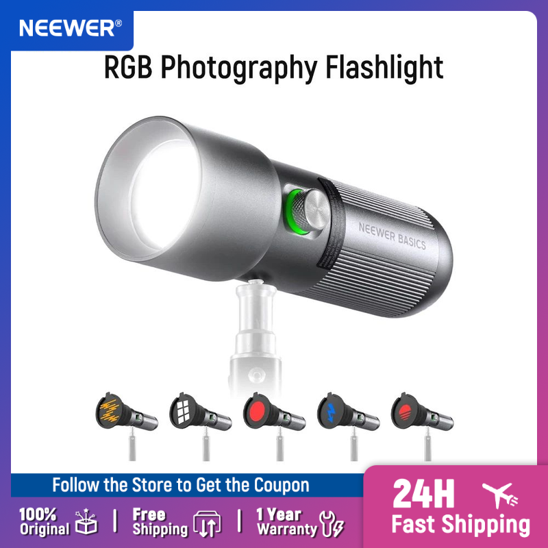 Photography Lighting Basics - NEEWER Basics RGB Senter Fotografi, 4