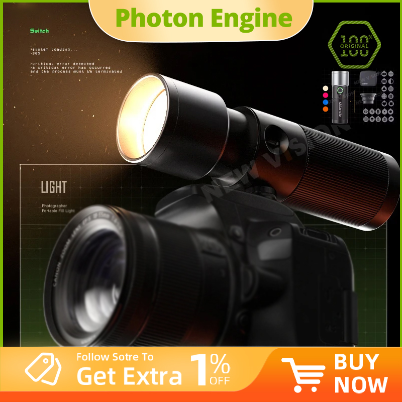 Photography And Videography Lighting - Lampu Video SIDANDE, Senter Fotografi yang