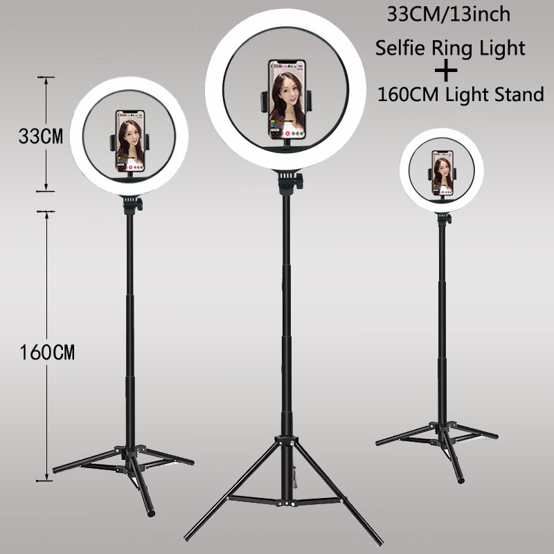 Photography Lighting Stick - Lampu Ring LED 26 33CM dengan