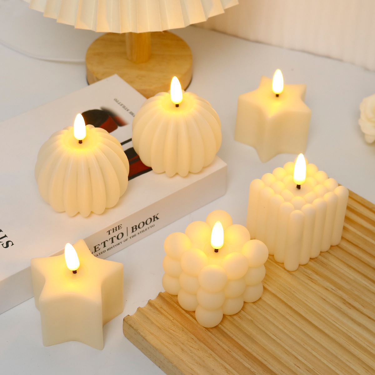 Lilin LED Kubus untuk Dekorasi - Photography With Lighting ulasan dan harga