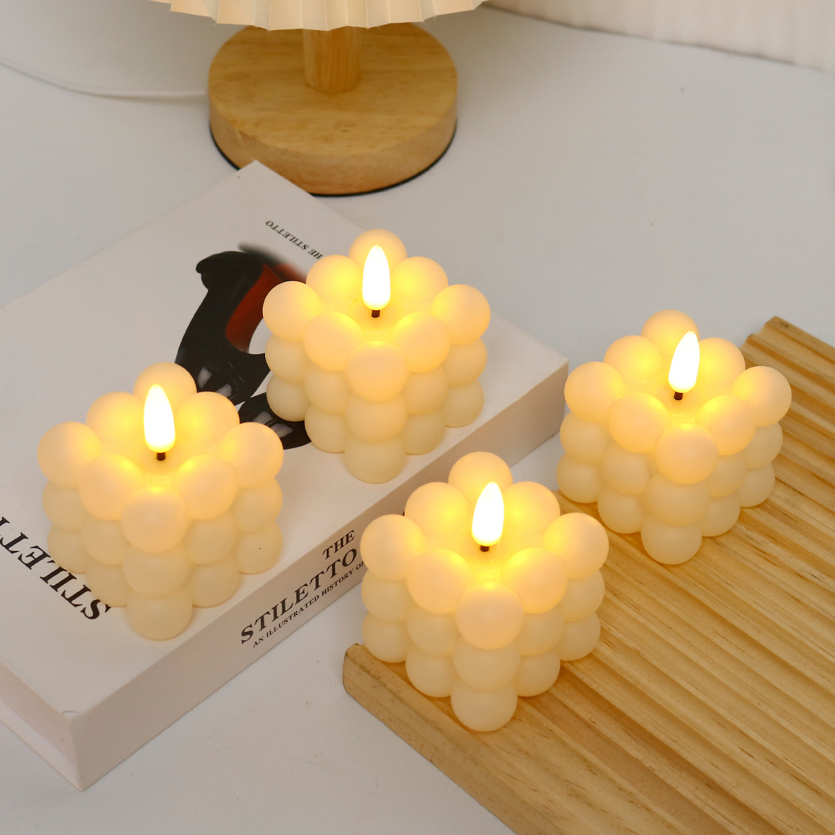 Lilin LED Kubus untuk Dekorasi - Photography With Lighting ulasan dan harga