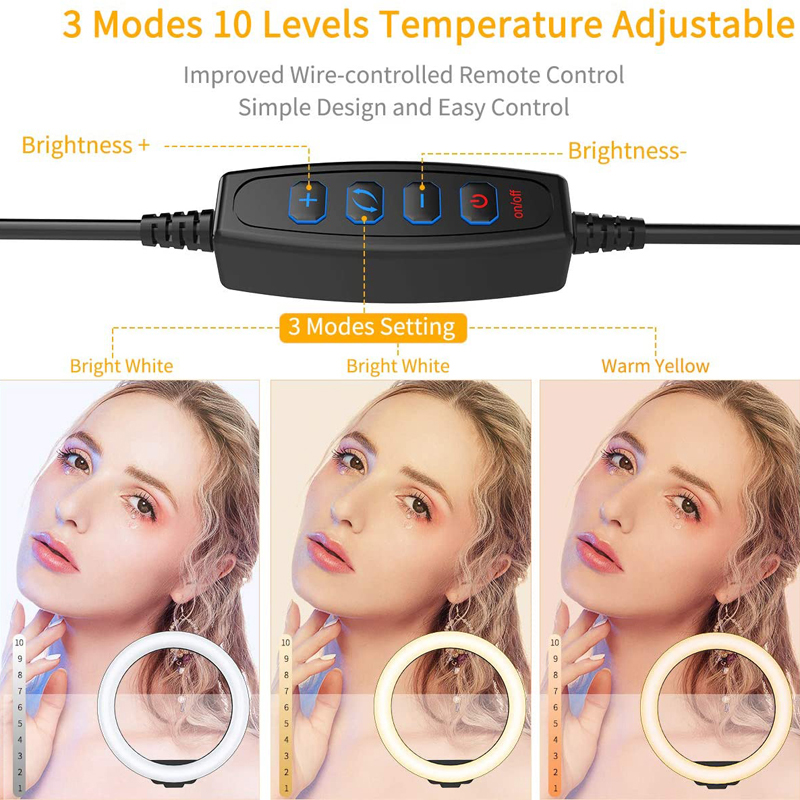Lampu Cincin Selfie LED 6/10/1 - Photography Lighting Tent ulasan dan harga