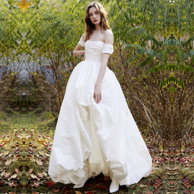 Gaun Pengantin Sederhana Tanpa - Photography With Lighting ulasan dan harga