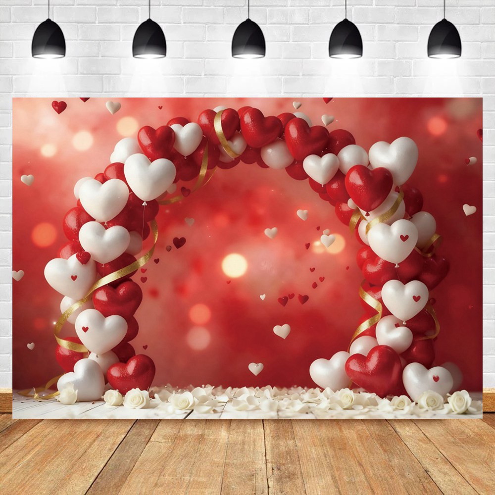 Latar Belakang Hari Valentine  - Photography Lighting White Background ulasan dan harga