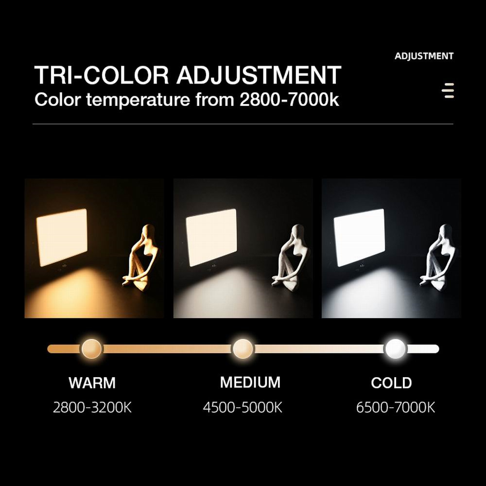 Panel Led Dua Warna Profesiona - Photography Studio Lighting Set Up ulasan dan harga