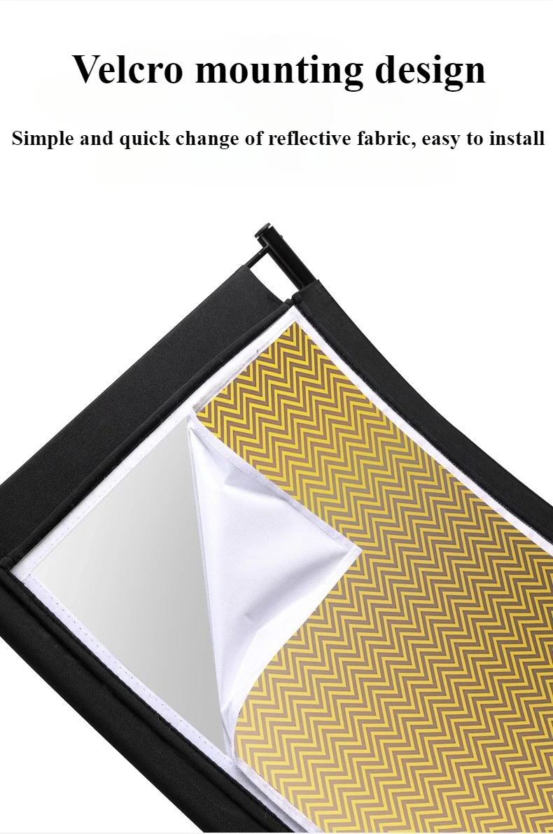 Kain 4 Warna Reflektor Tipe U  - Photography Types Of Lighting ulasan dan harga