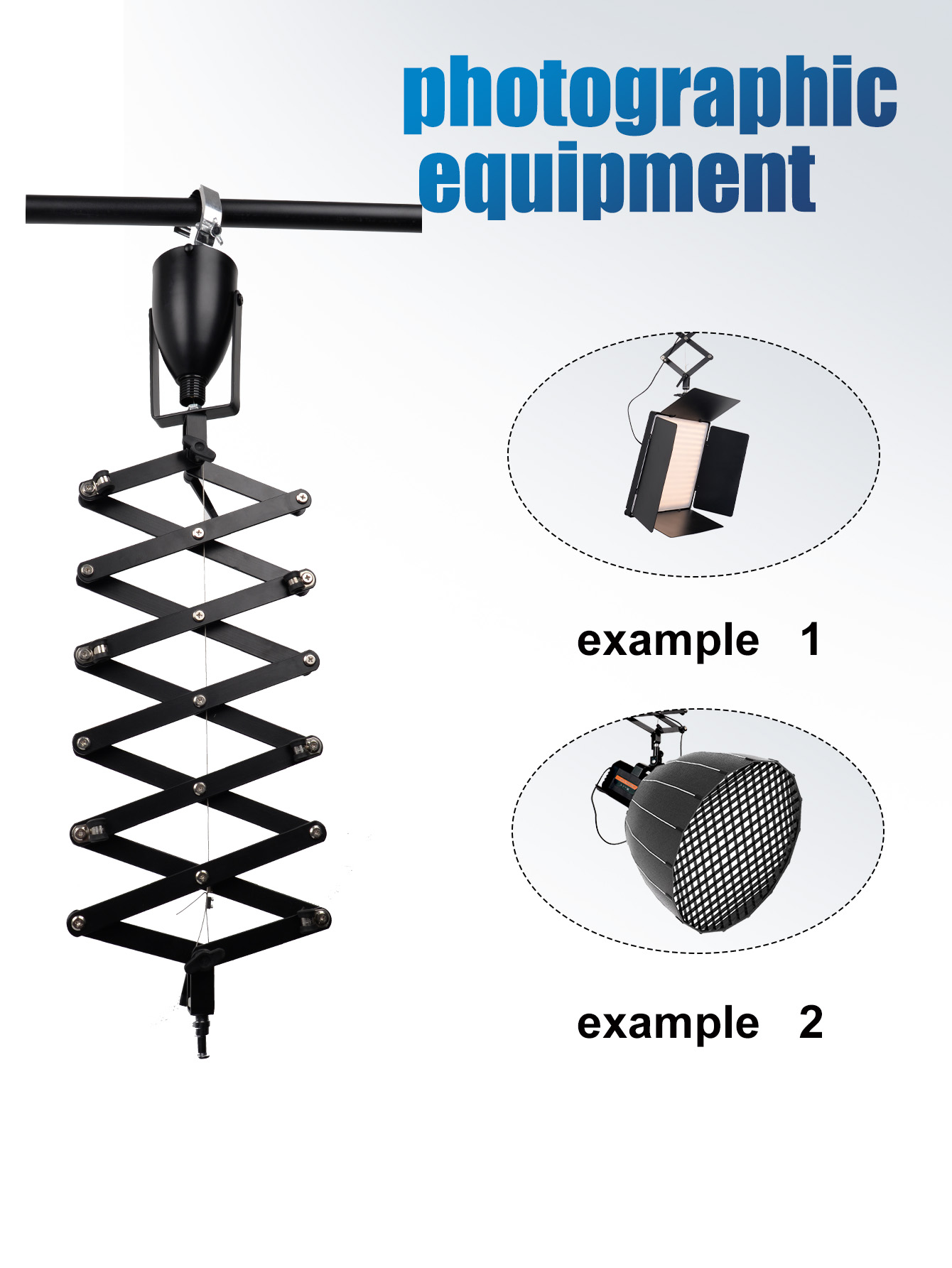 Kait Penyangga Lampu Fotografi - Photography Studio Lighting Set Up ulasan dan harga
