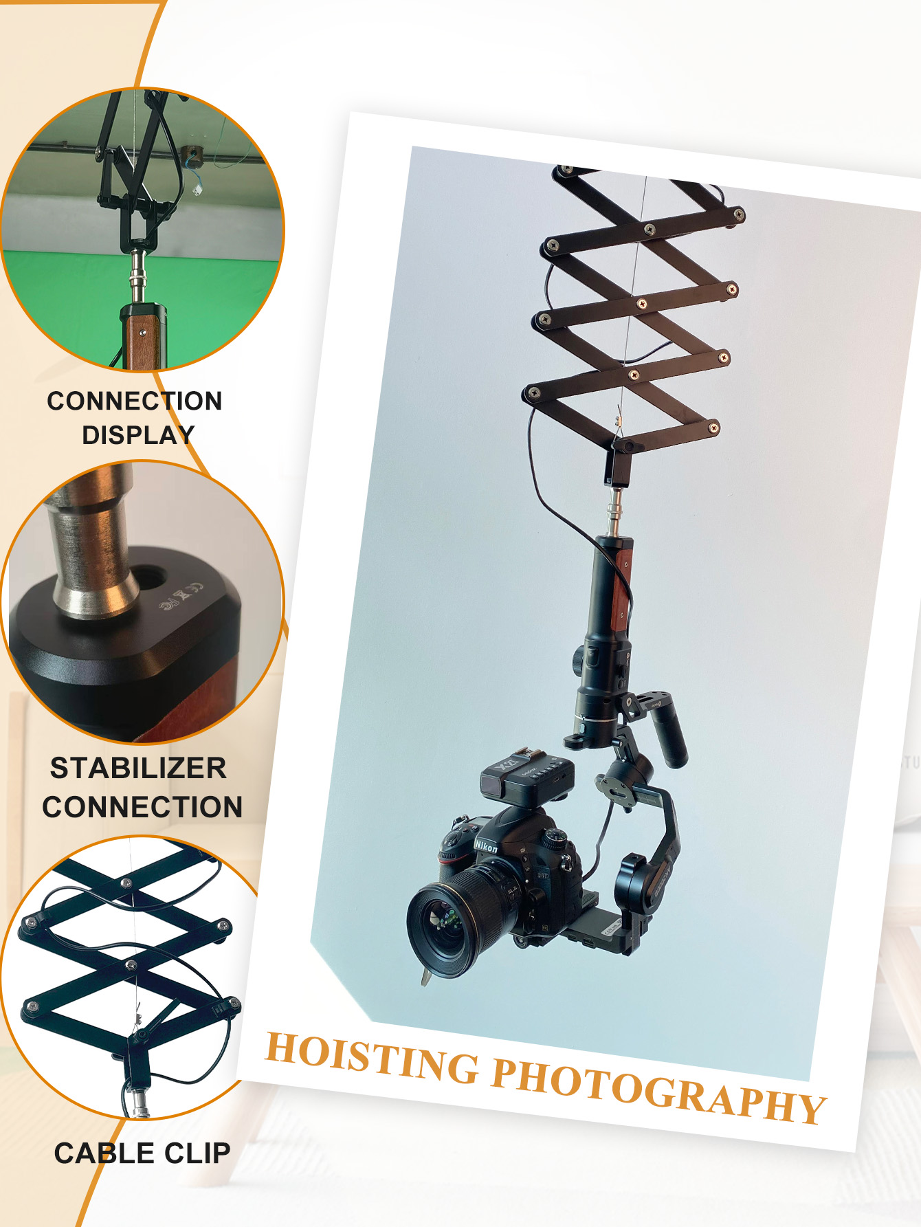 Kait Penyangga Lampu Fotografi - Photography Studio Lighting Set Up ulasan dan harga