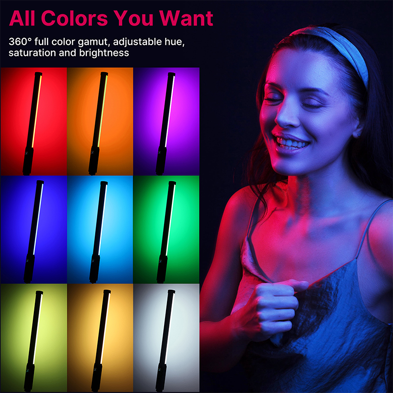 Ulanzi VL119 Lampu Stik Warna- - Photography Lighting Stick ulasan dan harga