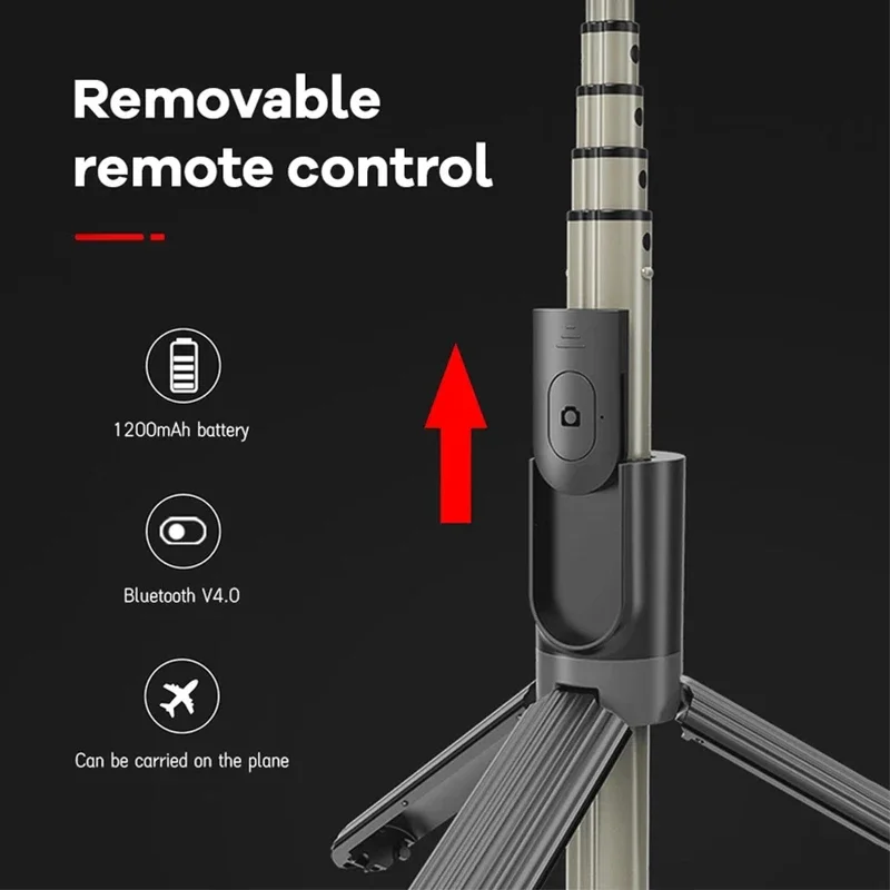 Tongkat Selfie Bluetooth Nirka - Photography Lighting Stick ulasan dan harga