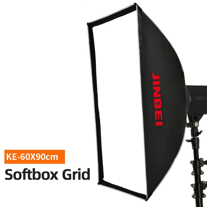 JINBEI KE- 60x90cm Kit Pencaha - Photography Studio Lighting Set Up ulasan dan harga