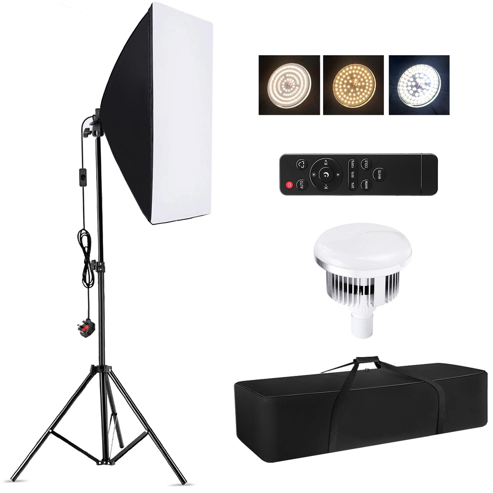 Camnoon Studio Photography Lig - Photography Lighting Softbox ulasan dan harga