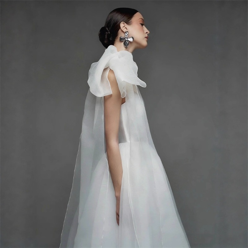 Gaun Pengantin Satin Putih Sed - Photography Lighting Basics ulasan dan harga