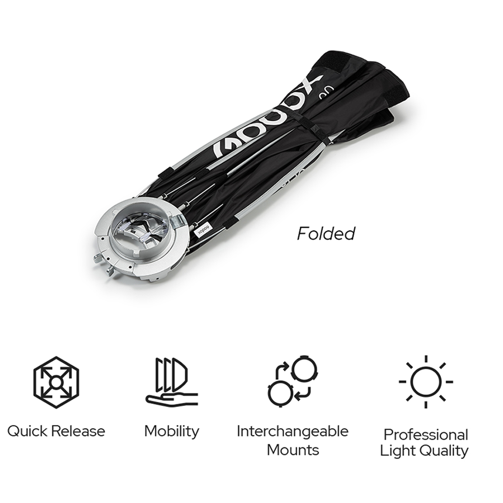 Godox EazyFlow Series Octa 60/ - Photography Studio Lighting Set Up ulasan dan harga