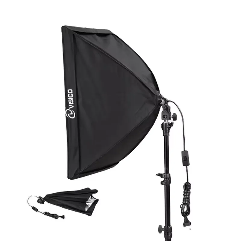 Studio Foto Portabel Berkualit - Photography Lighting Softbox ulasan dan harga
