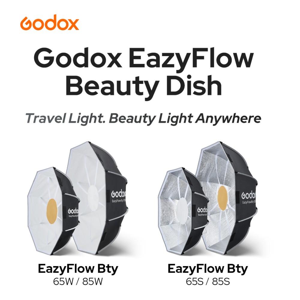 Godox EazyFlow Bty 65S/85S Bea - Photography Studio Lighting Set Up ulasan dan harga
