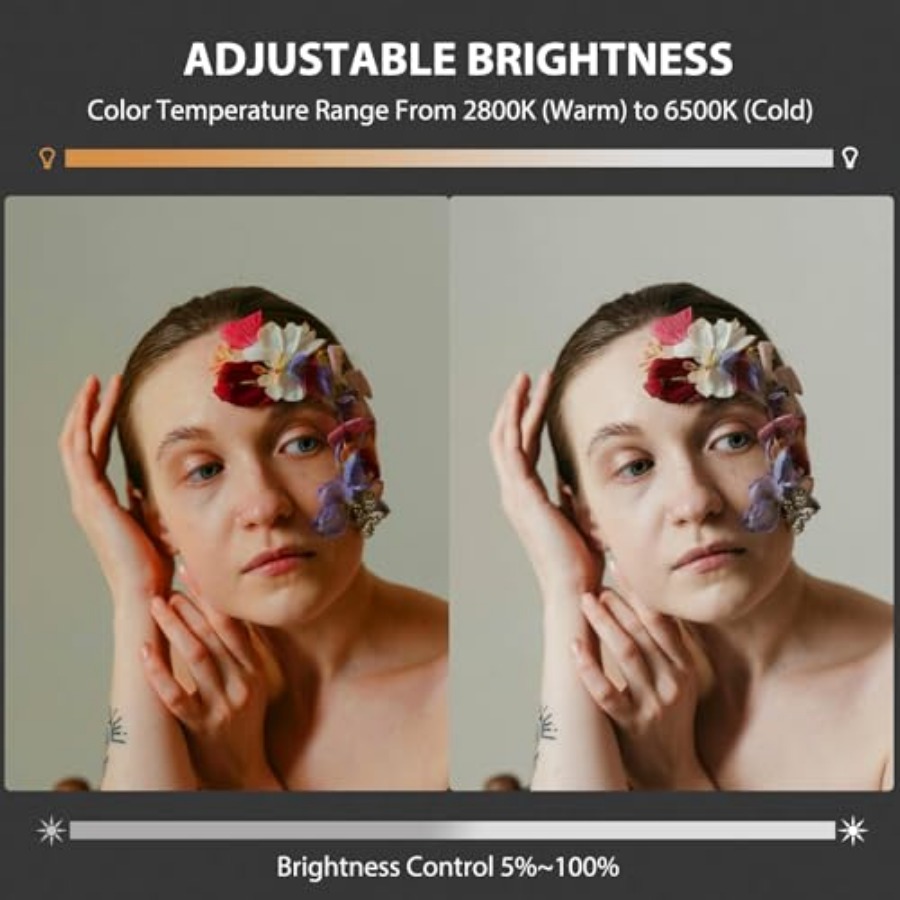 Lampu Video LED COB 60W Portab - Photography Lighting Color ulasan dan harga