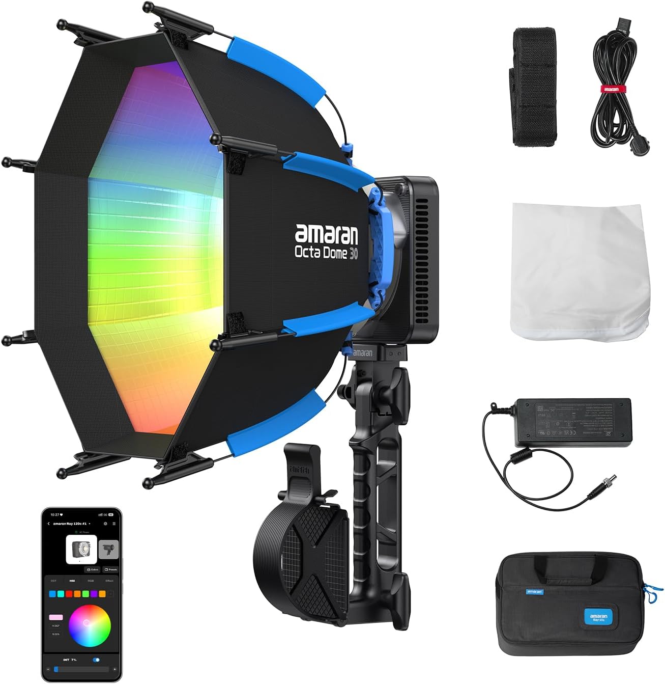 Lampu Video LED RGB 120W, Penc - Photography Lighting Softbox ulasan dan harga
