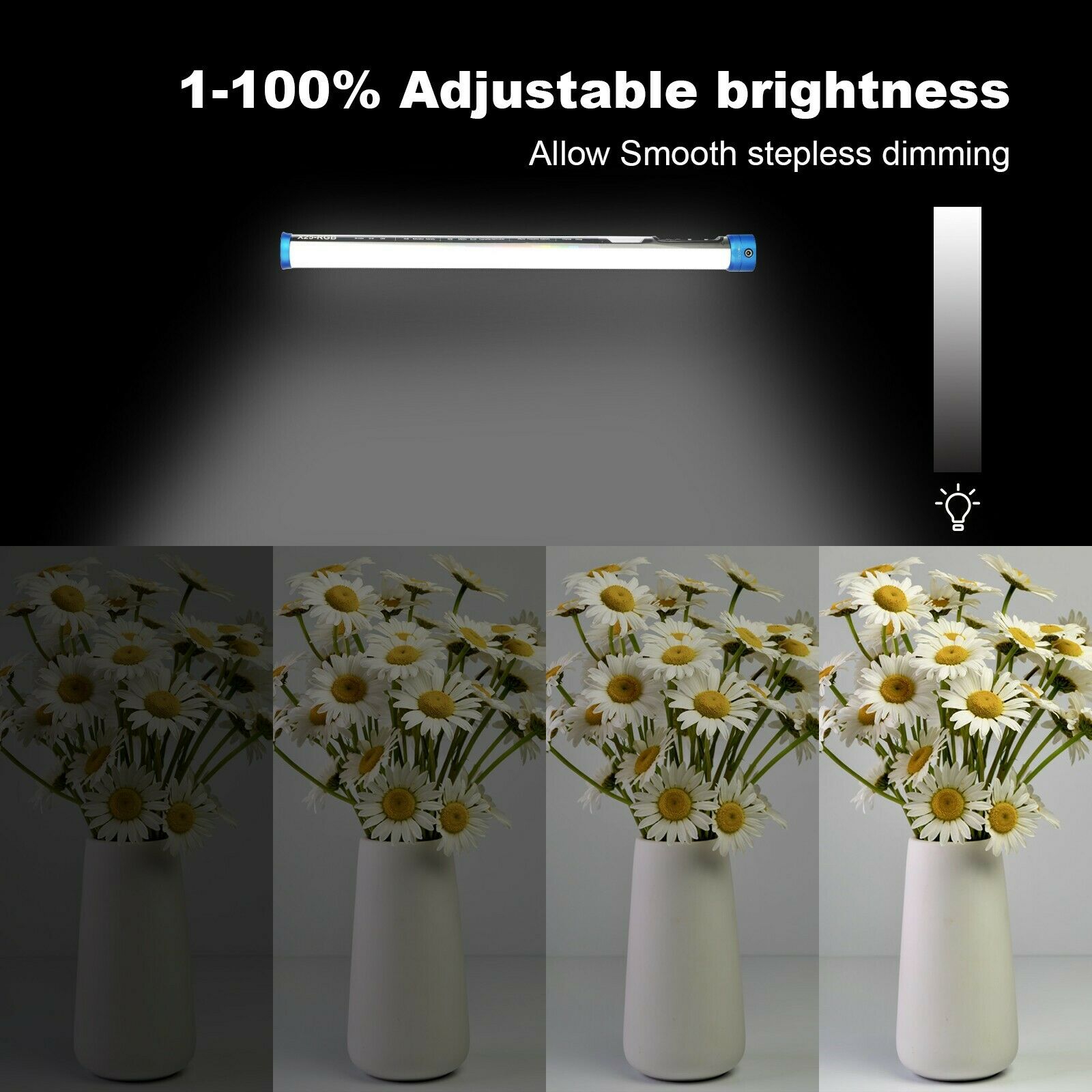Sokani X25 RGB Lampu Video LED - Photography Lighting Stick ulasan dan harga