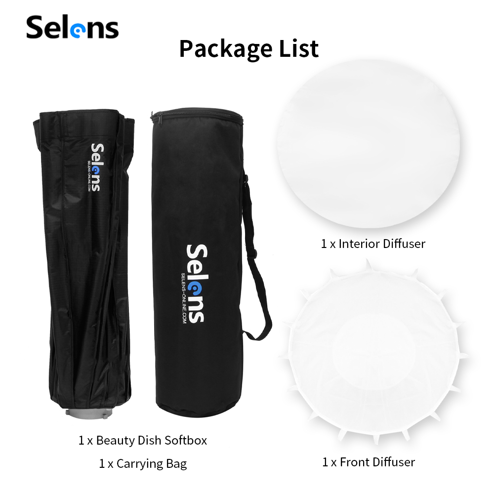 Softbox Reflector Payung Heksa - Photography Studio Lighting Set Up ulasan dan harga