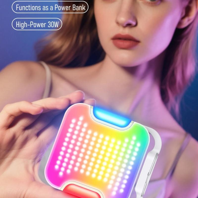 138LED Lampu LED RGB 30W denga - Photography And Videography Lighting ulasan dan harga