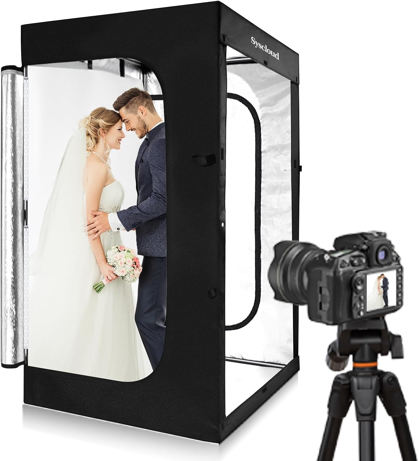 Tenda Lampu Studio Foto LED ya - Photography Lighting Tent ulasan dan harga