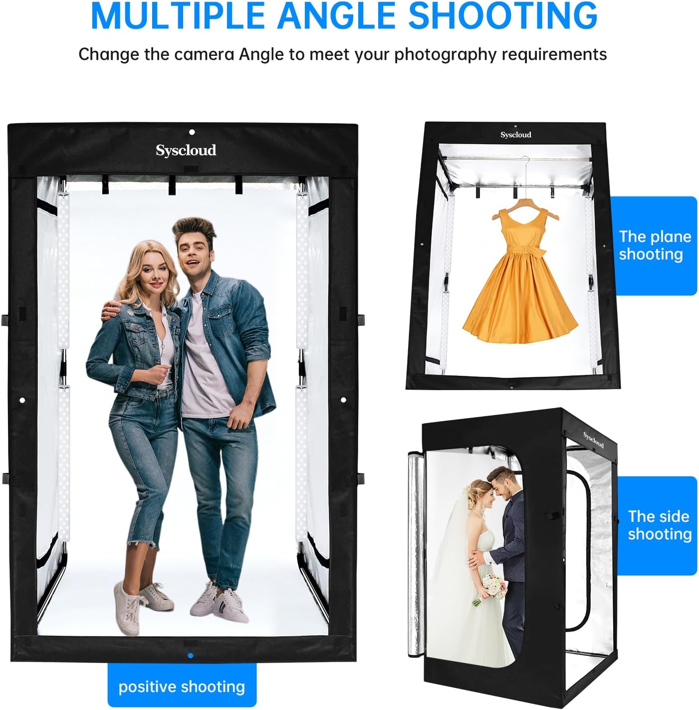 Tenda Lampu Studio Foto LED ya - Photography Lighting Tent ulasan dan harga