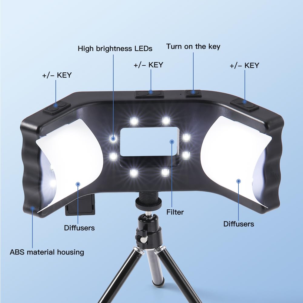 Lampu Tambahan LED Gigi Profes - Photography Lighting Composition ulasan dan harga