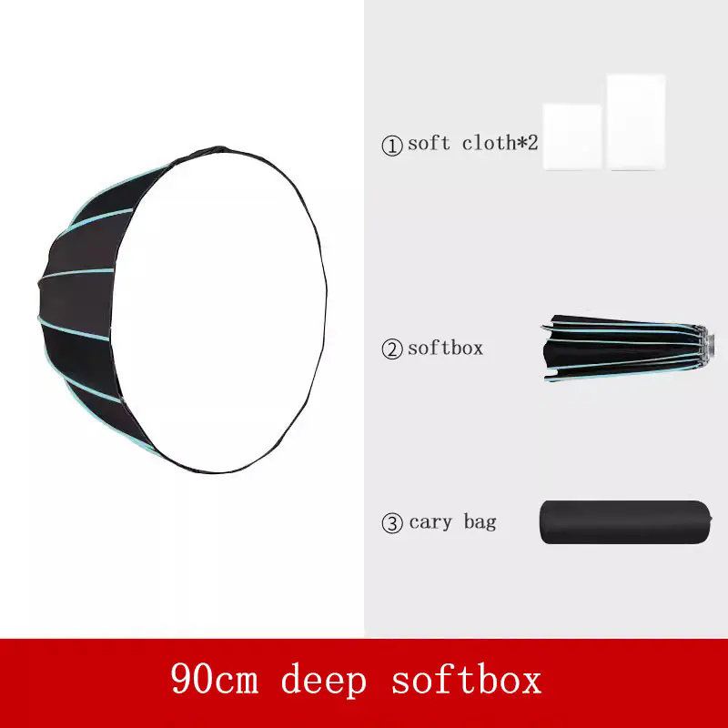 Softbox Parabola Dalam 35in 90 - Photography Studio Lighting Set Up ulasan dan harga