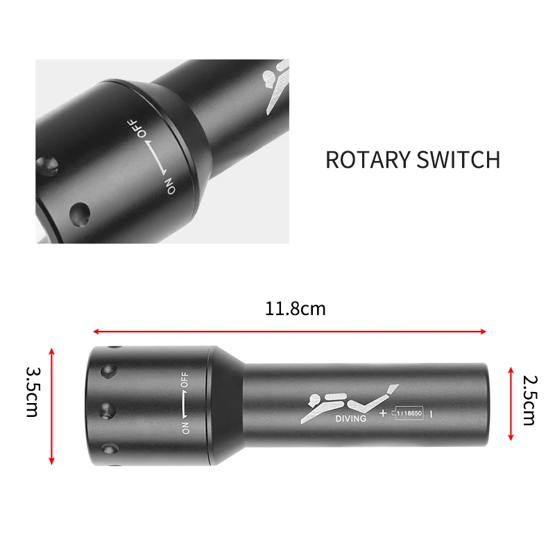 Lampu Selam LED T6 Baru, Jangk - Photography With Lighting ulasan dan harga