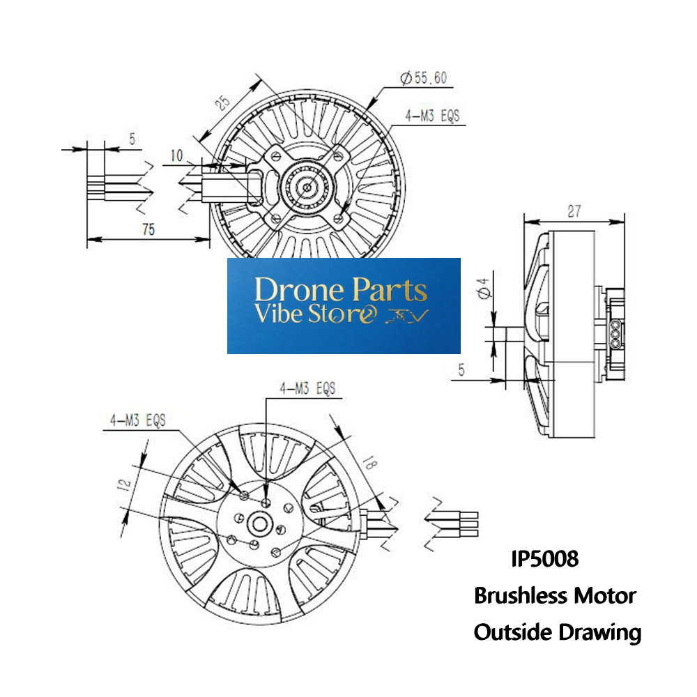 DParts1IP5008 KV370 Motor Tanp - Photography Lighting Composition ulasan dan harga