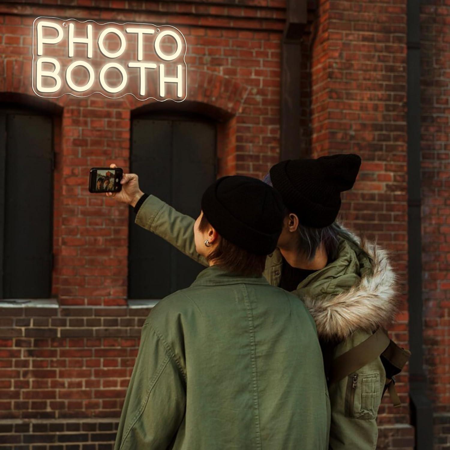 Lampu Neon Photo Booth, Lampu  - Photography Lighting Wedding Reception ulasan dan harga