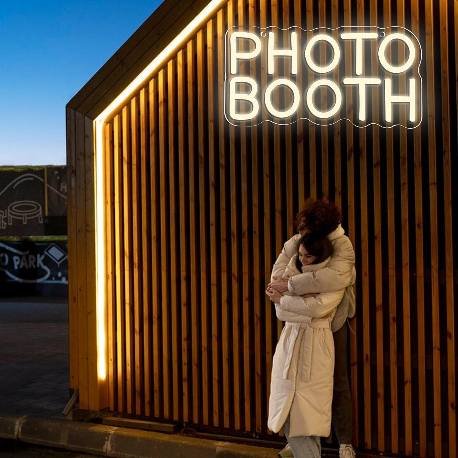 Lampu Neon Photo Booth, Lampu  - Photography Lighting Wedding Reception ulasan dan harga